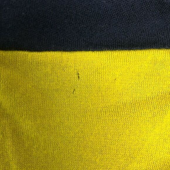 Nina Ricci Green Black Colorblock Knot Detail Wool Top Small Workwear Luxury - Picture 5 of 10